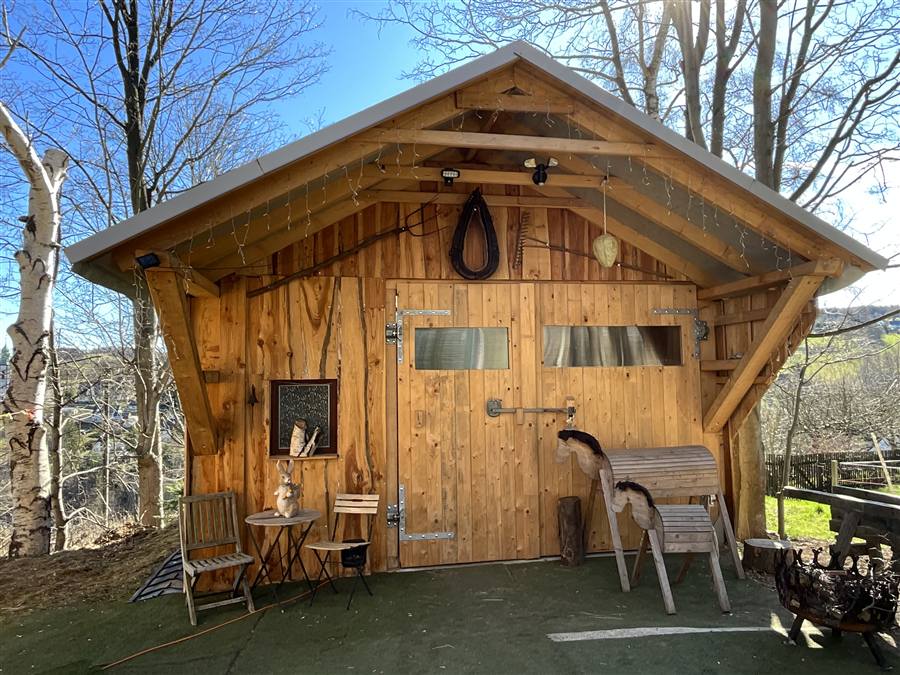 Scheune und Sattelkammer