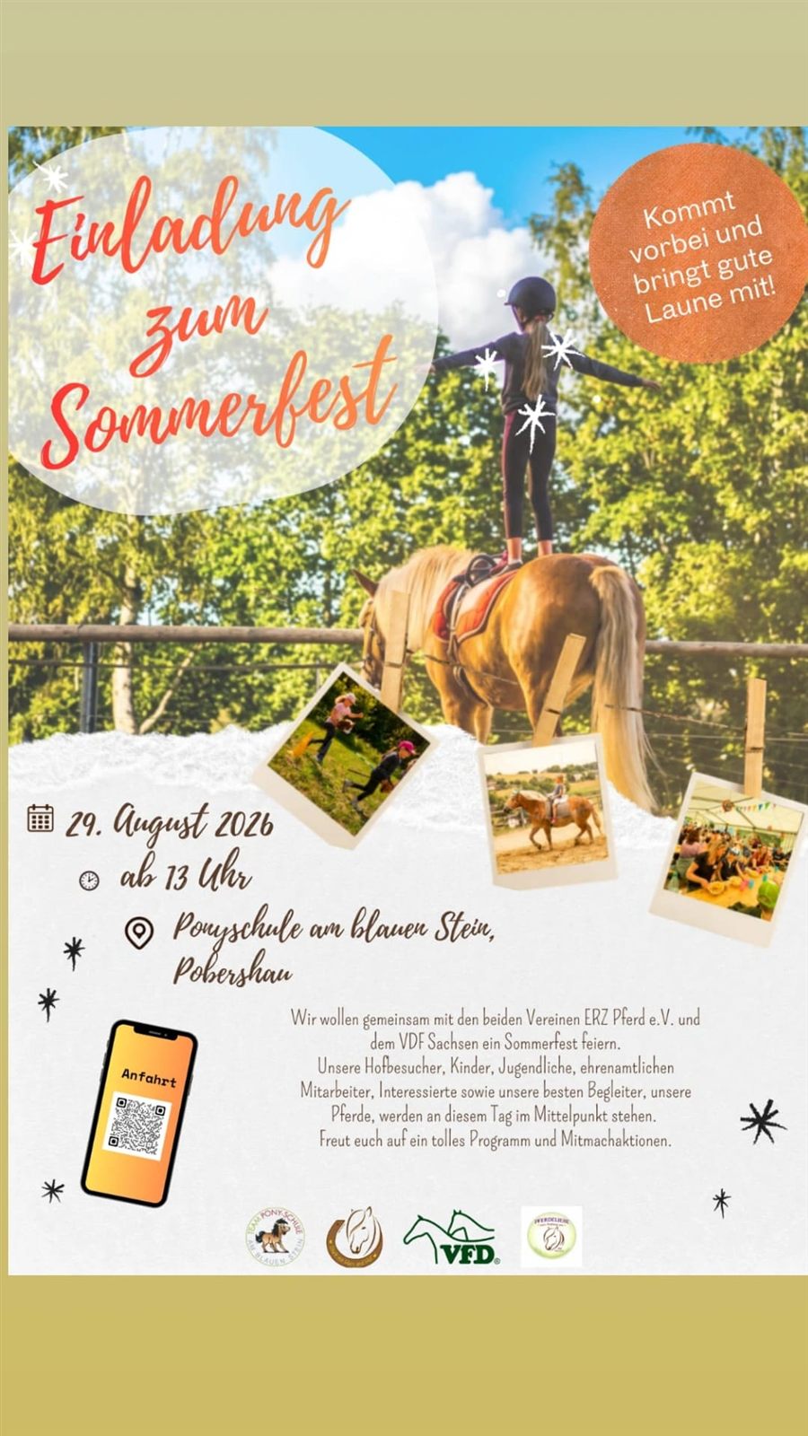 Einladung zum Sommerfest